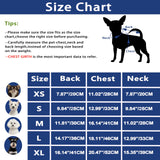 Dog Sweaters Small Dog Clothes Winter Turtleneck Puppy Sweater Warm Pet Cat Sweater Doggy Pullover Outfit with Twisted Design XS~XL(Navy Blue, X-Large)