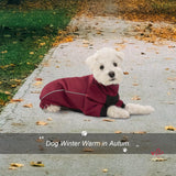 Four Leged Dog Winter Coat, Fullbody Warm Fleece Dog Jacket, Reflective Puppy Cold Weather Coats with Leash Hole & Drawstring, Back Zipper Water-Resistant Doggie Winter Clothes