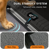 63" Long &17" Wide Heavy Duty & Portable Dog Ramp, Folding Pet Ramp for Large Dogs up to 250LBS, Non-Slip Car Ramp for SUV, Truck Easy Loading