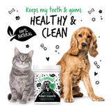BUGALUGS Plaque Off Remover for Dog Teeth & Bad Breath 100% Natural | Plaque Off No Toothbrush or Dog Toothpaste | Remove Dog Bad Breath & Plaque Remover for Dogs & Cats (Dog 70g)