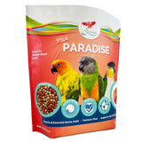 Scenic Mix Paradise Medium Parrot Food - 3.5 lb Bag - 1/4" Bird Pellets - Complete Nutrition for Sun Conures, Pionus, Senegals, Caiques & More