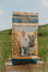 Eaton Pet and Pasture, Naturally Grown Hemp Pet Bedding for Chickens, Nesting Boxes, Rabbits, Hamsters, Small Pets, Highly Absorbent, Hypoallergenic, Eco-Friendly, Farmer Owned 28L