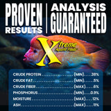 Xtreme Big Fella 3.0mm Pellets: Professional Nutrition for Medium to Large Cichlid/Community Fish - Boost Immune & Digestive Health, Color & Energy, Max Protein Fish Food – USA Farm Grown (20oz)