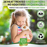100% Natural Corn Cob Bedding for Pets - Small Pet Select Small Animal & Bird Cage Litter Safe for Hamsters, Guinea Pigs & More -12lb