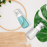 Pack 2 Small Spray Bottle Travel Size 2oz/60ml - Fine Mist Mini Empty Spray Bottles - Leak Proof - for Toners, Face & Hair Mist
