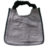 Plain dog drooling bib - fully waterproof backing - handmade - various colours - pups to adults - custom made - no more messy feeds/drinks