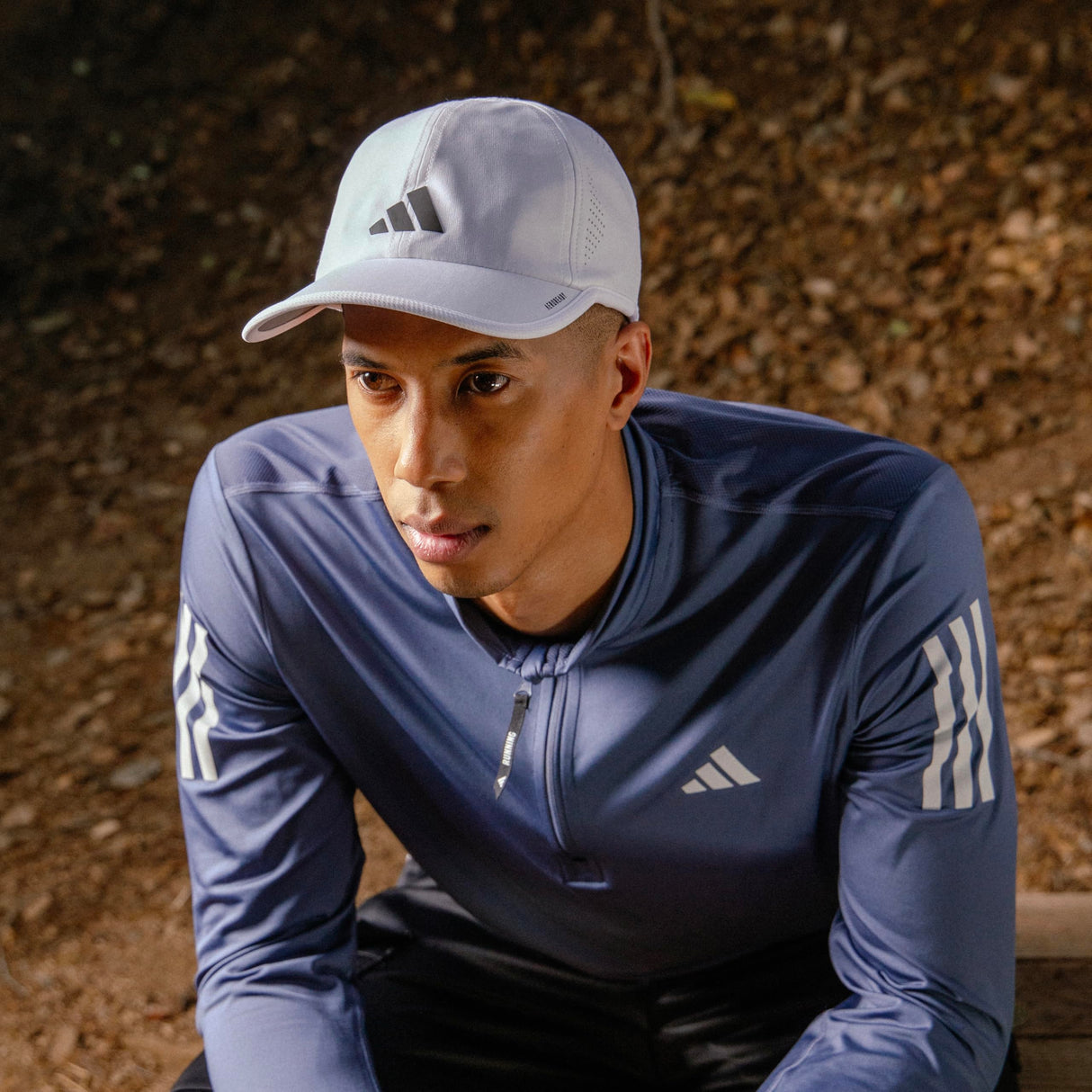 adidas Men's Superlite Hat – Lightweight Moisture-Wicking Cap for Workout and Training, White/Black/3, OSFA