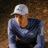 adidas Men's Superlite Hat – Lightweight Moisture-Wicking Cap for Workout and Training, White/Black/3, OSFA