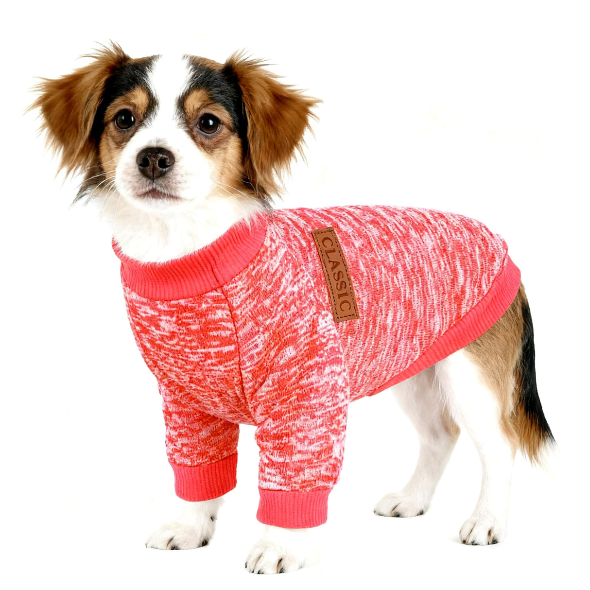 3 Pack Christmas Dog Sweaters for Small Dogs - Warm Fleece Unisex Puppy Sweater Outfit, Cute Cozy Thermal Winter Clothes for Small Breed Puppies & Cats
