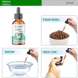 NTCARE Vitamin E Oil for Dogs, 2 fl oz, Immune Support, Skin and Coat Health Supplement, 60 Servings