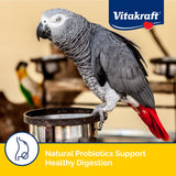 Vitakraft Menu Premium Parrot Food - Vitamin-Fortified - Macaw, Amazon, Conure, and Parrot Food for Large Birds 5 Pound (Pack of 1)