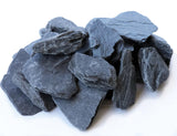 Natural Slate Stone 3 to 5 Inches - USA Sourced and Packaged for Aquascaping Aquariums, Terrariums, Paludariums, Reptiles, Wargaming, Model Railroads, Miniature Gardens, Mosaic Art (12lbs)