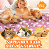 3 Pcs Dog Blanket Super Soft Pet Puppy Blankets Calming Dog Blankets for Small, Medium Large Dogs Warm Sleep Mat Washable Dog Blanket for Puppy Cat (42"×30")