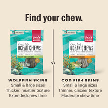 Load image into Gallery viewer, The Honest Kitchen Human Grade Ocean Chews Crispy Cod Fish Skins Dog Treats, 5.5 Ounces
