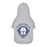 STAR WARS for Pets The Mandalorian Hoodie for Dogs with Leash Attachment Hole, Medium| Star Wars Apparel for Dogs | Cozy Hooded Sweatshirt, Gifts for Star Wars Fans