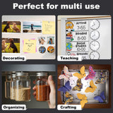 SMARTAKE 45 Pcs Refrigerator Magnets, 10x2.6mm Small Round Fridge Magnets, Multi-Use Premium Neodymium Office Magnets for Fridge, Whiteboard, Billboard in Home, Kitchen, Office and School (Silver)
