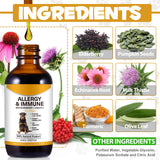 Allergy Relief Drops for Dogs,Allergy and Immune,Immune Support Supplement,Dog Supplement,Natural Pet Supplement for Dog Allergy Relief with Turmeric & Milk Thistle