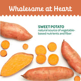 Wholesome Pride Sweet Potato Chews Dog Treats – All-Natural, Single-Ingredient, Grain-Free, 16 oz