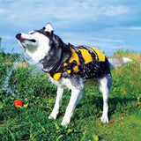 Ezydog DFD Dog Life Jacket - Adjustable Swimming Safety Vest with Reflective Trim & Durable Grab Handle - 50% More Flotation Material - X-Large, Red