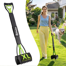 Load image into Gallery viewer, IPETBA 32 inch Pooper Scooper for Large Dogs Long Handle, Dog Pooer Scooper for Yard– No Bending Save Back, Ease of Pickup Grass Friendly, Easy to Clean, Sturdiness
