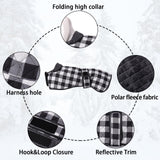Geyecete Waterproof Greyhound Whippet Lurcher Dog Coat-with Warm Fleecy Lining Inside Outdoor Dog Apparel with Adjustable Bands for Medium, Large Dog-Black-3XL