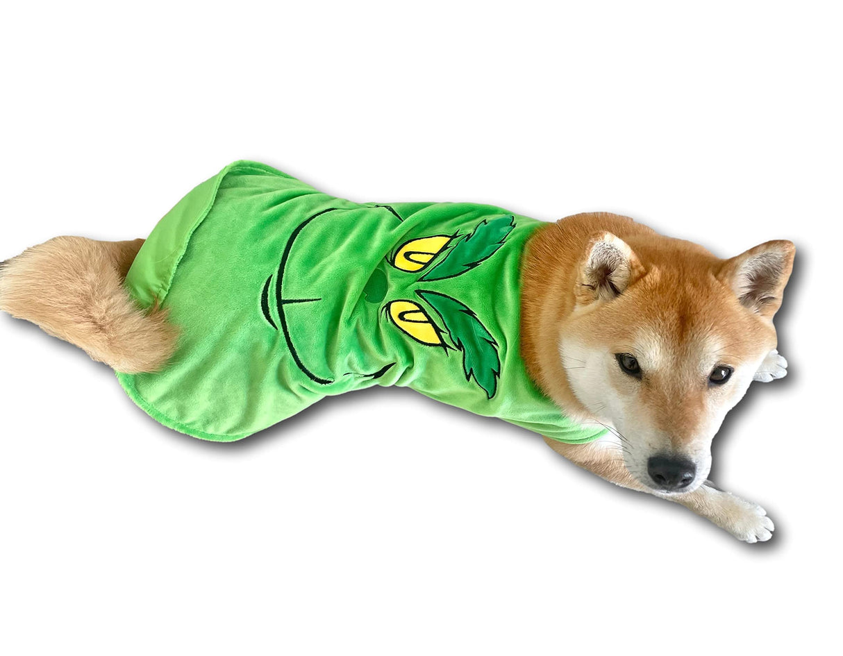 ComfyCamper Green Monster Dog Costume - X Large Medium Small French Lab Shepherd Retriever Cosplay Halloween Costumes, Large