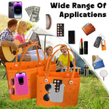 BestStone Silicone Phone Holder for Bogg Bags, Compatible Phone Case Attachment & Similar Beach Tote Bag Accessory – Ideal Holder for Bogg, White