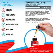 Load image into Gallery viewer, Natural Intestinal Defense for Dogs, Puppies &amp; Cats, Kitten – Herbal Cleanse with Wormwood, Black Walnut – Promotes Healthy Gut – Advanced Broad Spectrum Formula for Large, Medium Small para Perros
