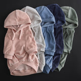 Pet Passion Velour Dog Pet Hoodie Coat for Small, Medium and Large Dogs, Pink, XX-Small
