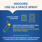 Hot Shot Flying Insect Killer, 15 Ounces, Aerosol Kills Houseflies, Mosquitoes and Flying Insects Indoors and Outdoors, Clean Fresh Scent, 3 Pack