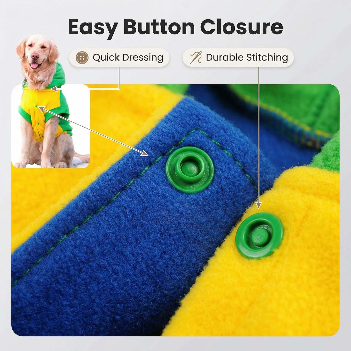 FLAdorepet Funny Halloween Large Dog Dinosaur Costume Outfits,Dog Pajamas Hoodie Winter Warm Pet Clothes Coat for Golden Retriever Pitbull (5XL, Green)
