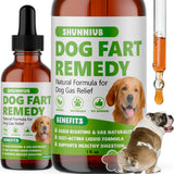Dog Fart Remedy, Dog Gas Relief Drops to Help with Bloating and Occasional Gas, Gentle Digestive Support, Natural Formula – 1 fl oz