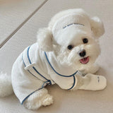 Dog Bathrobe for Drying Dogs, Hooded Dog Towel Doggie Robes Dog Bath Robe, Microfiber Fast Drying Absorbent Pet Towel for Cat Puppy Small Medium Dogs (Bathrobe,S)