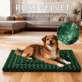 Dog Bed Mat - Comfortable Kennel Pad, Multi-Purpose Crate Bed & Mats for Dogs & Cats – Soft Crate Mat for Dog & Cat