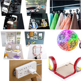 Double Sided Tape 1in x 16.5ft, Mounting Tape Heavy Duty, Removeable PE Foam Tape Strips, Strong Adhesive Tape Waterproof Free Damage for Paint Wall Picture Hanging Poster