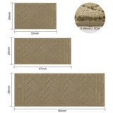 Tindbea Dog Mat for Muddy Paws,Absorbs Moisture Dirt Non-Slip Washable Mud Mat for Dogs,Soft Rubber Backing Front Inside Pet Rug for Entryway, Mud Dog Paws, Patio(20"x31.5",Light Taupe)