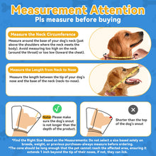 Load image into Gallery viewer, Vithael Upgraded Dog Cone Collar for Dogs After Surgery, Soft Breathable Pet Recovery Collar with Double-Layer Design, Adjustable Dog Cone Collar for Large Medium Dogs, Elizabethan Collar (L, Blue)
