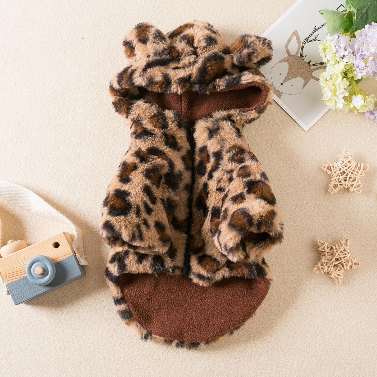 Winter Dog Dress Dog Winter Coat for Small Dogs Girl Dog Hoodie Dresses for Chihuahua Yorkie Teacup Pet Coat Dog Christmas Outfit