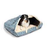 Snoozer Pet Products Luxury Rectangle Cozy Cave, Wag Collection, Medium, Ramey Oxford