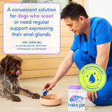 Native Pet WonderGland - Dog Anal Gland Treatment Using Fiber for Dogs - Prevent Scooting for Dogs Anal Gland Supplement Including Dog Gut Health Probiotics for Anal Gland Support - 30 Scoops