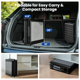 Dog Ramp for Car, Pawlify 71" x 20" Dog Ramps for Large Dogs with Anti-Pinch Handle and Anti-Slip Rug Surface, Folding Dog Ramp Up to 250LBS, Portable Dogs Car Ramp for SUV, Trucks