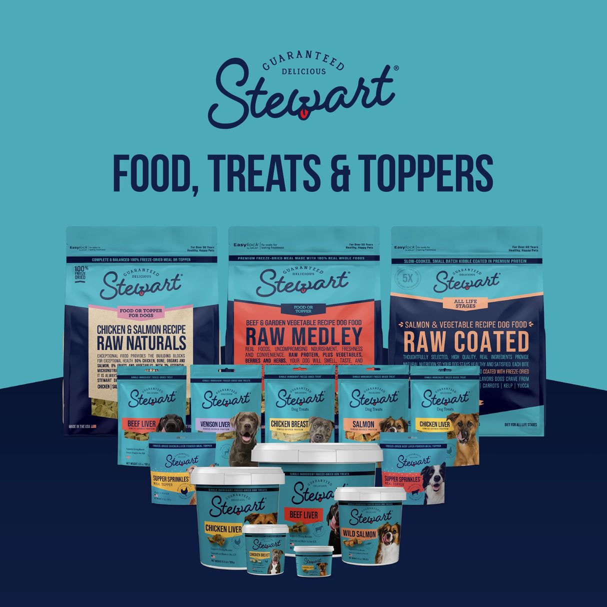 Stewart Beef Liver Dog Treats, 21 oz, ~475 Pieces, Freeze Dried Raw, Single Ingredient, 50% Protein Training Treats or Meal Topper in a Value Size Resealable Tub, Grain Free, Gluten Free
