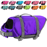 Doglay Dog Life Jacket, Dog Life Vest for Swimming Boating, Adjustable Puppy Life Jacket with Reflective Stripes, Superior Buoyancy Dog Swimming Vest for Small Medium and Large Dogs