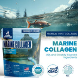 Wild Caught Marine Pet Collagen for Dogs, Peptide for Dogs - Improves Gut, Skin & Coat Health, Allergies, Pet Mobility Hip & Joint Supplement Health