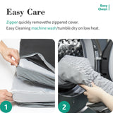 TJSOULER Orthopedic Dog Beds for Small Medium Dogs,Waterproof Lined Egg Crate Foam Pet Bed Mat with Removable and Washable Cover and Non Slip Bottom,Dog Sofa Soft Bed