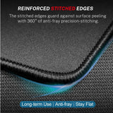MROCO Essential Office & Gaming Mouse Pad, 30% Larger, 8.5” x 11” in, Black