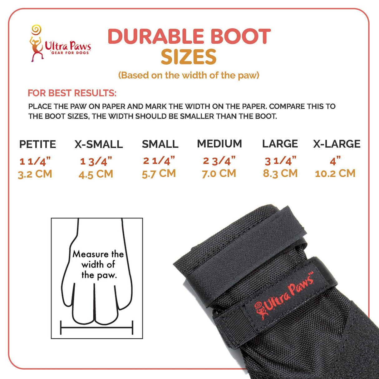 Ultra Paws Durable Dog Paw Protector|Dog Boots|Dog Shoes|Black Light Duty Heat, Water Resistant Dog Booties for hot Pavement for Large Dogs (Size 8)