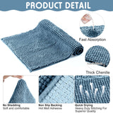 Amylove 4 Pcs Guinea Pig Cage Liner Washable Fleece Pee Pads Pet Dog Cat Bedding Training Mat for Small Animal Guinea Pig Puppy Bunny Hamster(16 x 24 Inch,Rectangular,Blue)