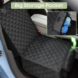 Smatto Dog Car Seat Cover, 2 Pack Waterproof Pet Front Seat Car Cover, Full Protection Dog Seat Protector with Side Flaps, Universal Size for Cars, Trucks, SUVs