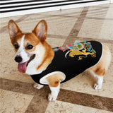 Imperial Coat of Arms of Iran Funny Dog Shirts Pet Sleeveless Clothes Puppy Cat Breathable T-Shirts for Small to Large